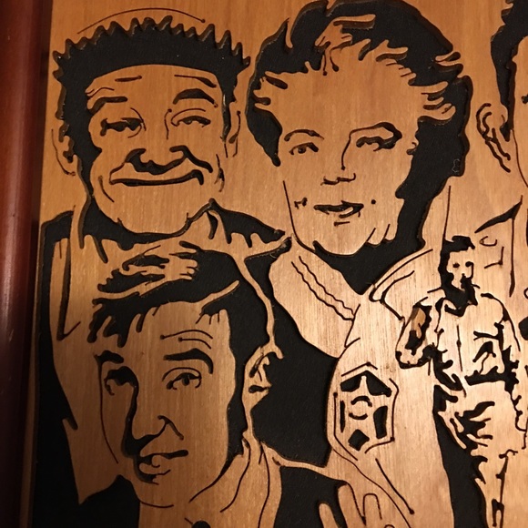 😳 Rare Unique Mayberry Scroll Art 🖼 - Picture 4 of 8